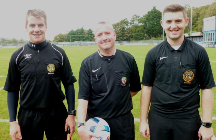 The football match officials The football match officials